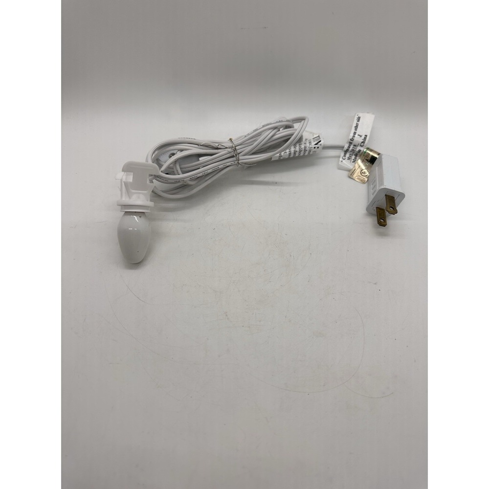Christmas Village‎ Light Cord Replacement Dept 56 Style Bulb Clip On